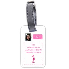 piglettag - Luggage Tag (two sides)