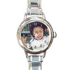 watch - Round Italian Charm Watch