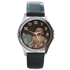 metal round watch - Round Metal Watch