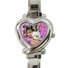 watch2 - Heart Italian Charm Watch