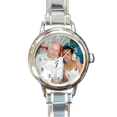 watch me - Round Italian Charm Watch