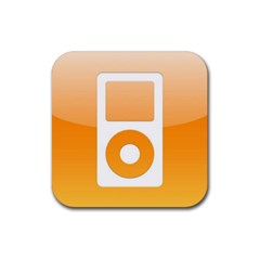 ipod - Rubber Coaster (Square)