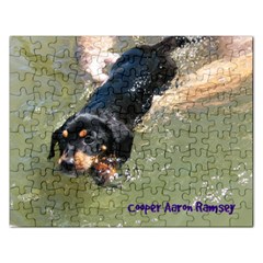 cooper aaron - Jigsaw Puzzle (Rectangular)