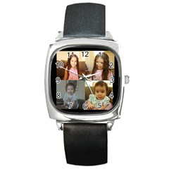 daddy - Square Metal Watch