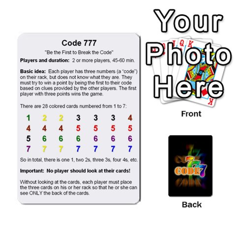 Code 777 Espa?ol Acabado By Doom18 Front - Joker2