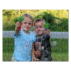 kids puzzle - Jigsaw Puzzle (Rectangular)