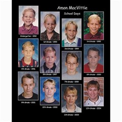 Amon School Days Collage - Collage 8  x 10 