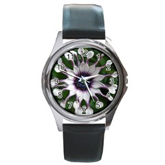 Round Metal Watch