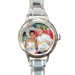 watch_me - Round Italian Charm Watch