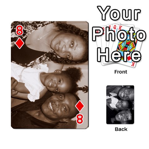Cards By Danny Front - Diamond8