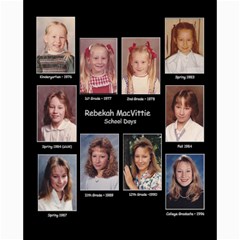 Rebekah School Days Collage - Collage 8  x 10 