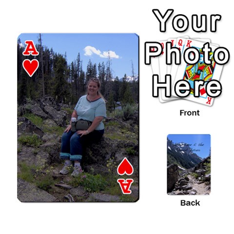 Ace Out West Cards By Terri Front - HeartA