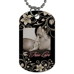 purse tag - Dog Tag (Two Sides)