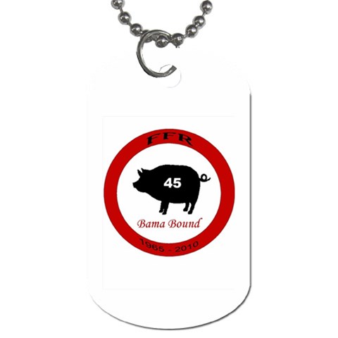 Ffr Dog Tag For Kids By Jennifer Barningham Front
