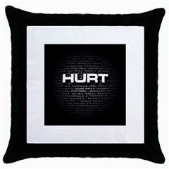 Throw Pillow Case (Black)