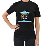 Caleb s Little Big Planet Shirt - Women s T-Shirt (Black) (Two Sided)