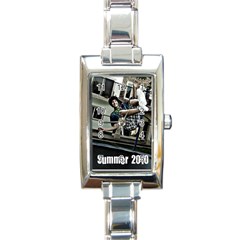 My new watch - Rectangle Italian Charm Watch