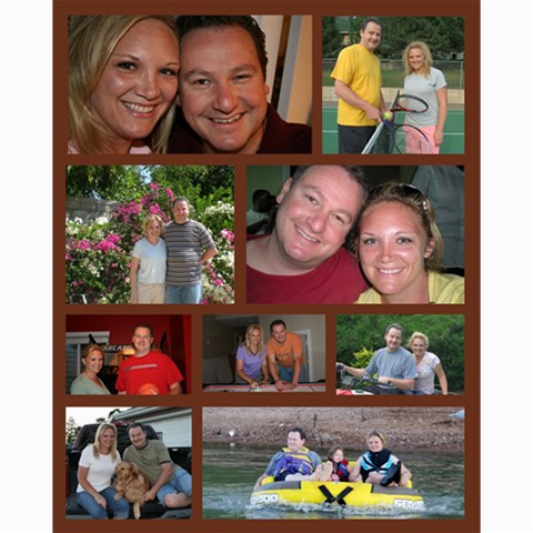 Adoption Collage By Carrie Perkins 10 x8  Print - 1