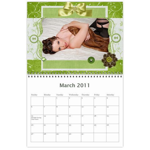 2011 Calendar Kit By Kristina Narz Mar 2011