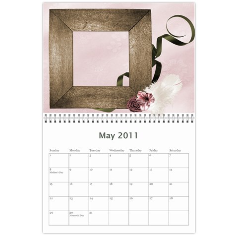 2011 Calendar Kit By Kristina Narz May 2011
