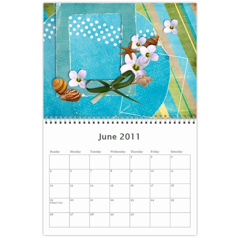 2011 Calendar Kit By Kristina Narz Jun 2011