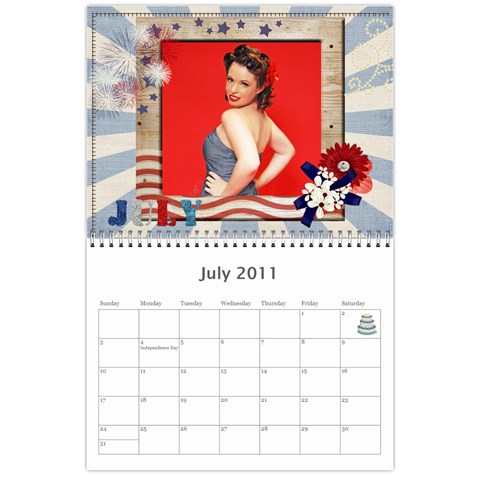 2011 Calendar Kit By Kristina Narz Jul 2011
