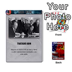 Twilight Struggle 2 - Playing Cards 54 Designs (Rectangle)