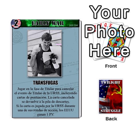Twilight Struggle 2 By Jorge Front - Spade9
