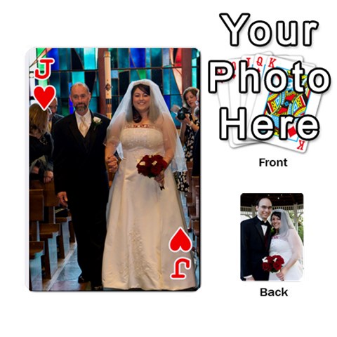 Jack Cards Done By Nancy Front - HeartJ