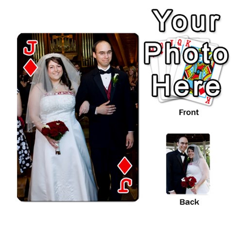 Jack Cards Done By Nancy Front - DiamondJ