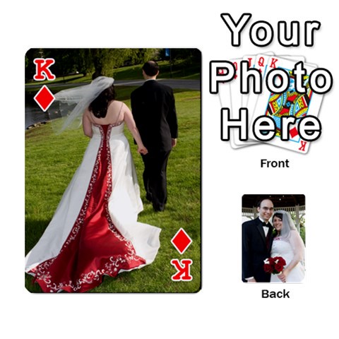 King Cards Done By Nancy Front - DiamondK