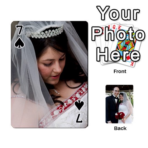 Cards Done By Nancy Front - Spade7