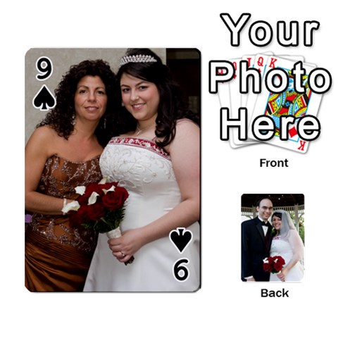 Cards Done By Nancy Front - Spade9