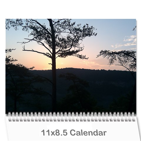 Christmas Scenery Calander By Ericka Cover