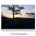 christmas scenery calander - Wall Calendar 11  x 8.5  (12-Months)