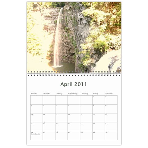 Christmas Scenery Calander By Ericka Apr 2011