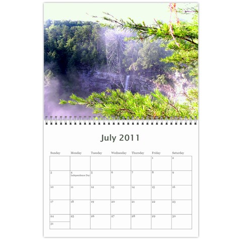 Christmas Scenery Calander By Ericka Jul 2011