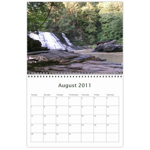 Christmas Scenery Calander By Ericka Aug 2011