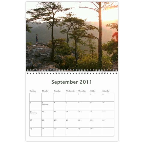 Christmas Scenery Calander By Ericka Sep 2011