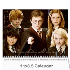 hp - Wall Calendar 11  x 8.5  (12-Months)