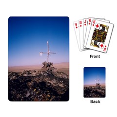 Cross on the mountain - Playing Cards Single Design (Rectangle)