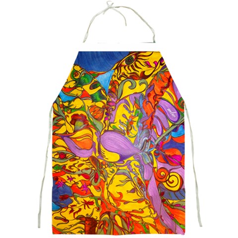 Art Painting Apron By Merresa Front