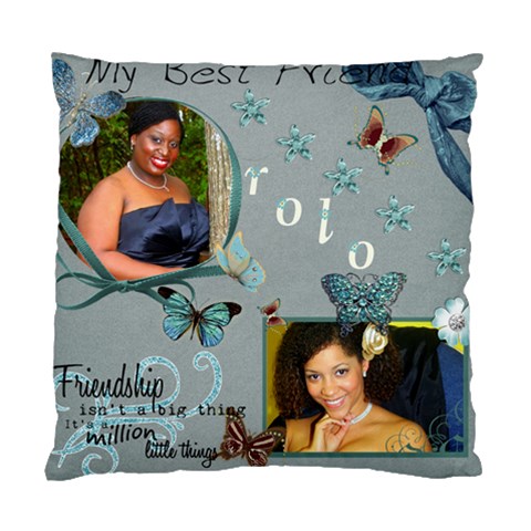 Throw Pillow Case By Danny Front