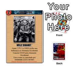 Twilight Struggle 2 - Playing Cards 54 Designs (Rectangle)