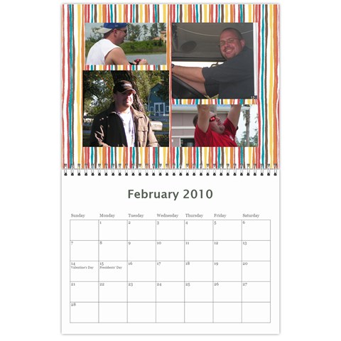 Calendar By Lydia Henning Feb 2010