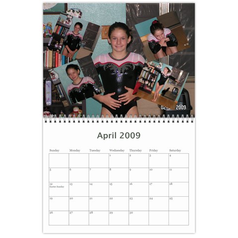 Calendar By Lydia Henning Apr 2009