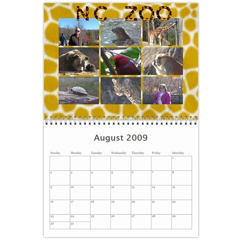 Calendar By Lydia Henning Aug 2009