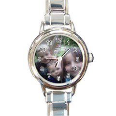 kids - Round Italian Charm Watch