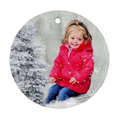 Emily Ornament - Round Ornament (Two Sides)