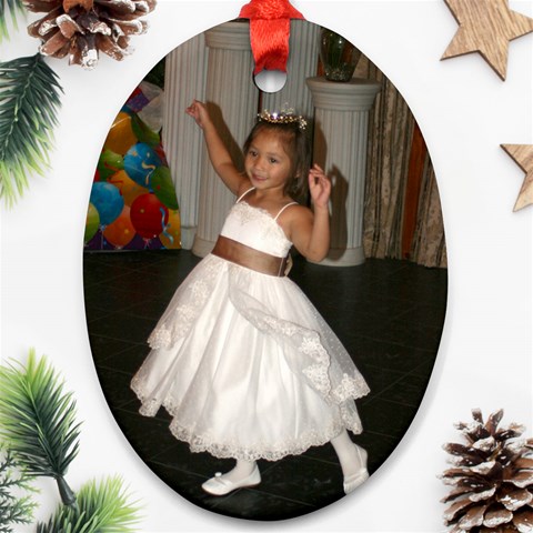 Kally Ornament By Ashley Johnson Front